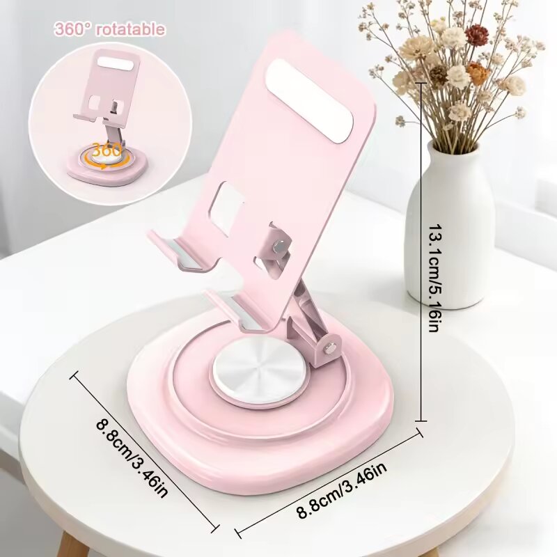 Desk Phone Stand - Soporte Plegable Giratorio de 360 Grados