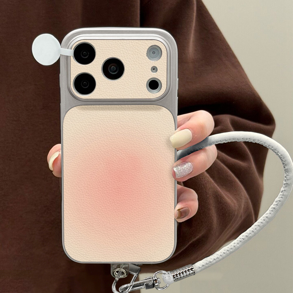 Lanyard Phone Strap - Funda de silicona suave con patrón