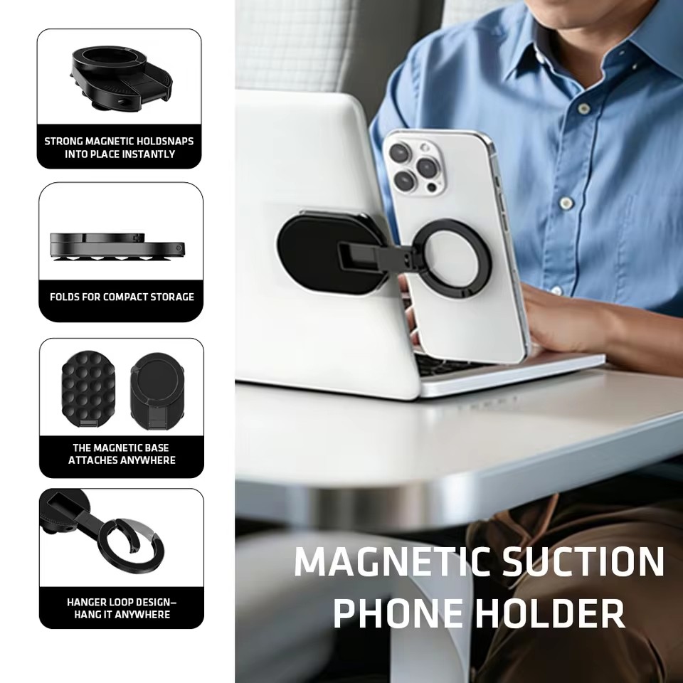 Desk Phone Stand - Soporte Magnético Plegable para Teléfono MA39