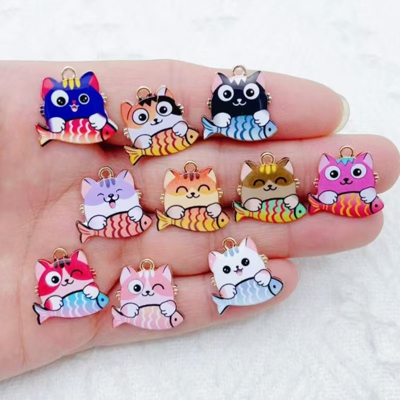 Phone Accessories Diy - 10 piezas de colgantes de aleación