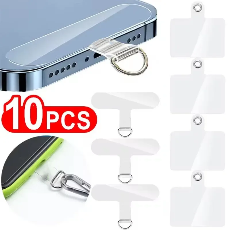 Lanyard Phone Strap - 10/1 piezas Parche de plástico universal