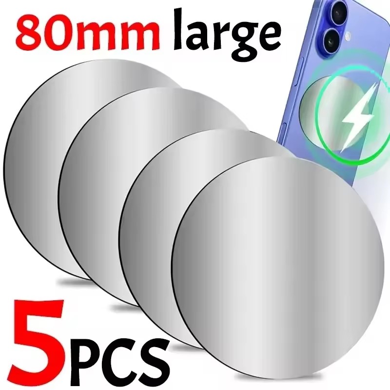 Phone Accessories Quotes - 1-5 Unidades de Disco Metálico Magnético