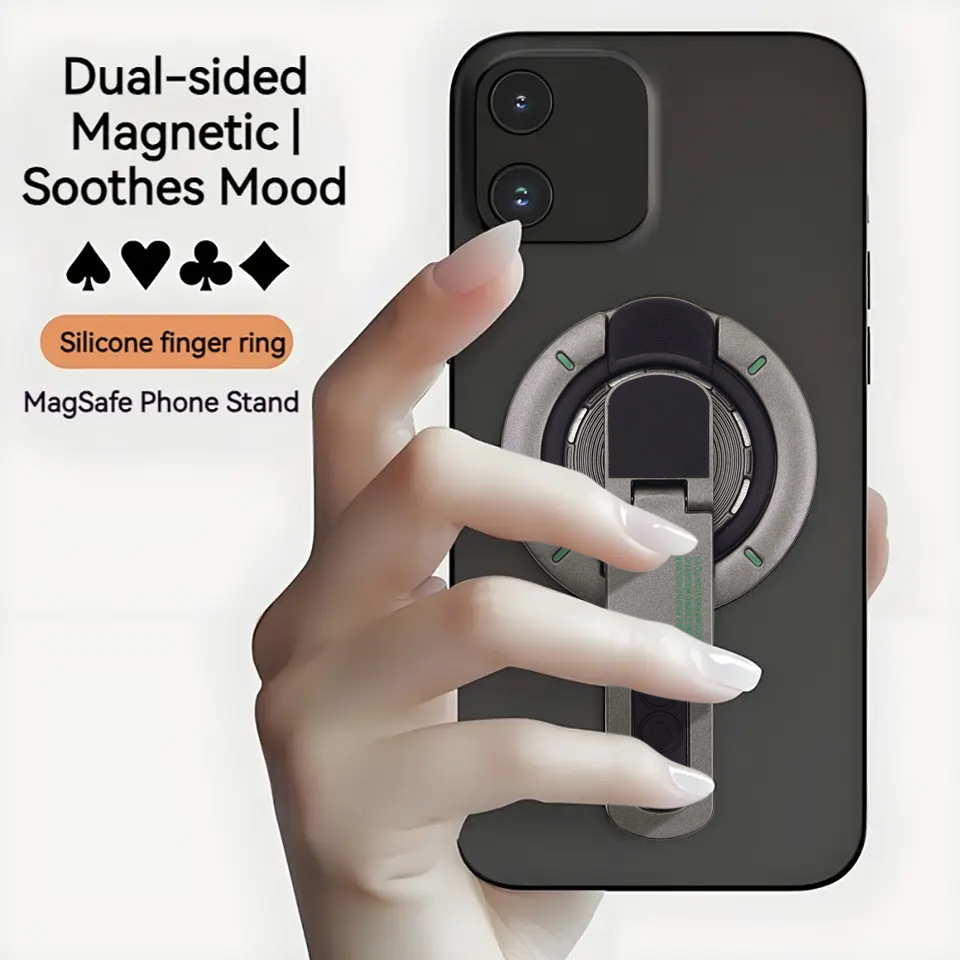 Desk Phone Stand - Soporte Magnético de Doble Cara para