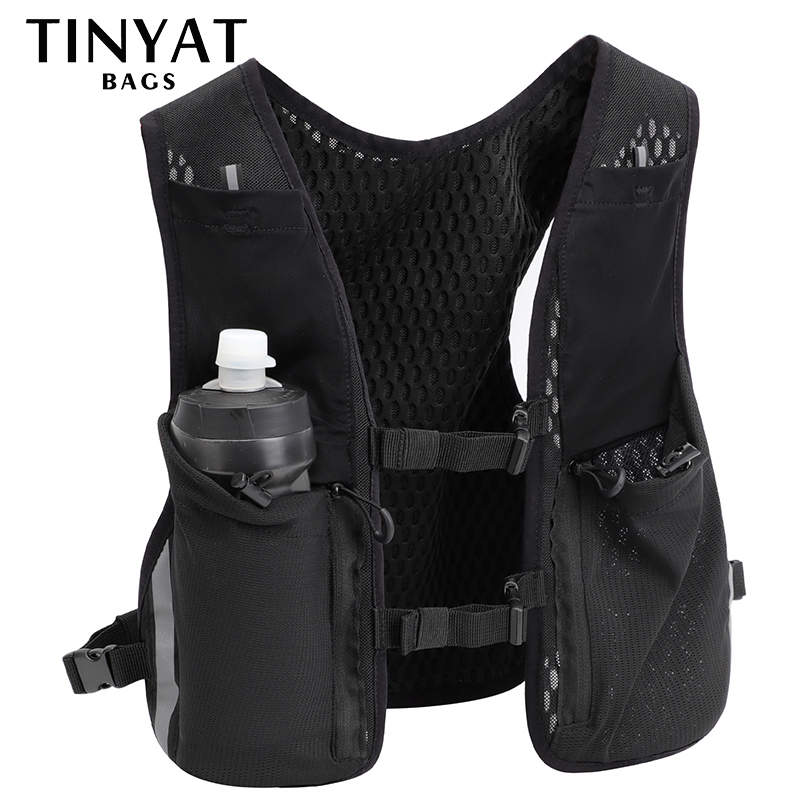 Phone Accessories Men - TINYAT-Bolsa de chaleco multifunción reflectante para