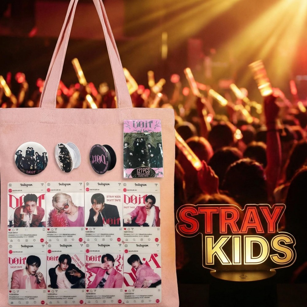 Phone Accessories For Boys - Set de Decoración Kpop Stray SKZ: