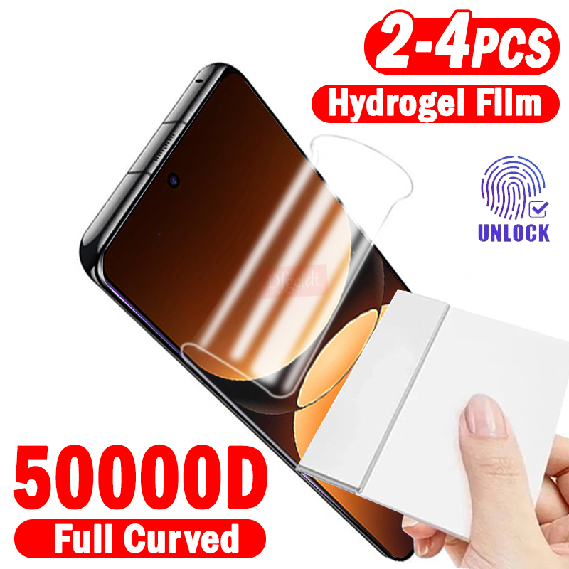 Realme Gt 6 - Película de hidrogel curvada completa de