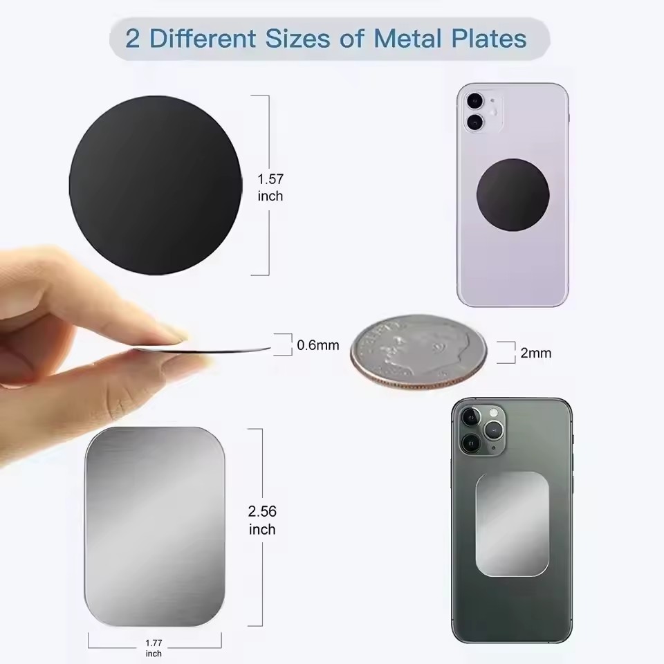 5/10 piezas Placa Metálica Mag - Phone Accessories Quotes reseña y precio