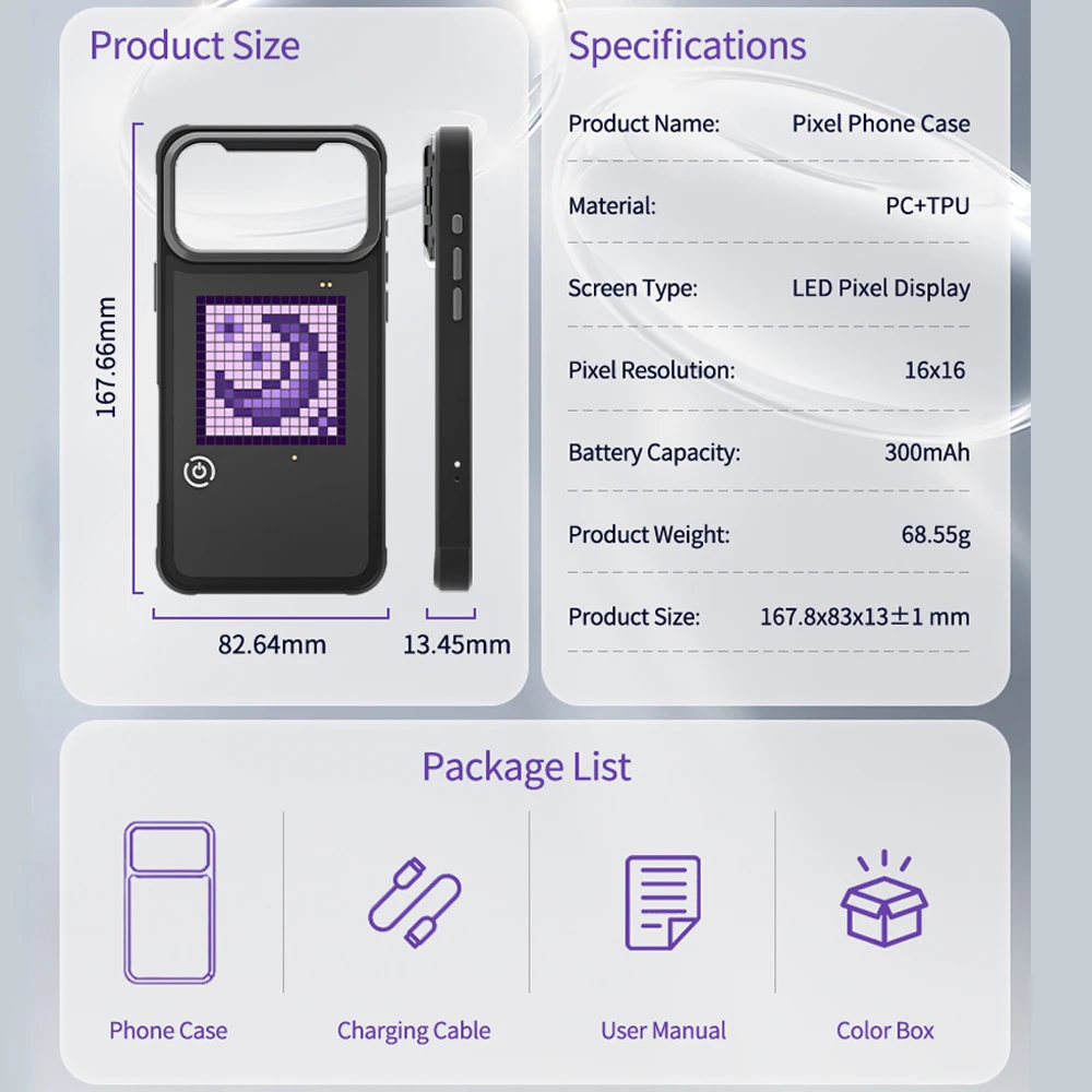 Carcasa con Pantalla de Imagen - Phone Accessories Diy reseña y precio