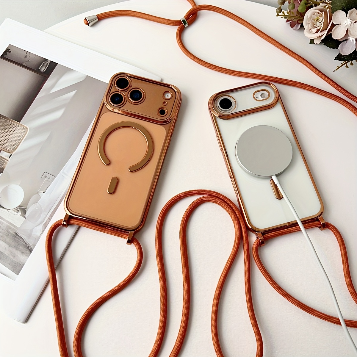 Funda de teléfono transparente - Lanyard Phone Strap reseña y precio