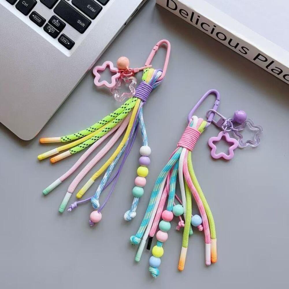 Colgante tejido colorido de mo - Phone Accessories For Boys reseña y precio