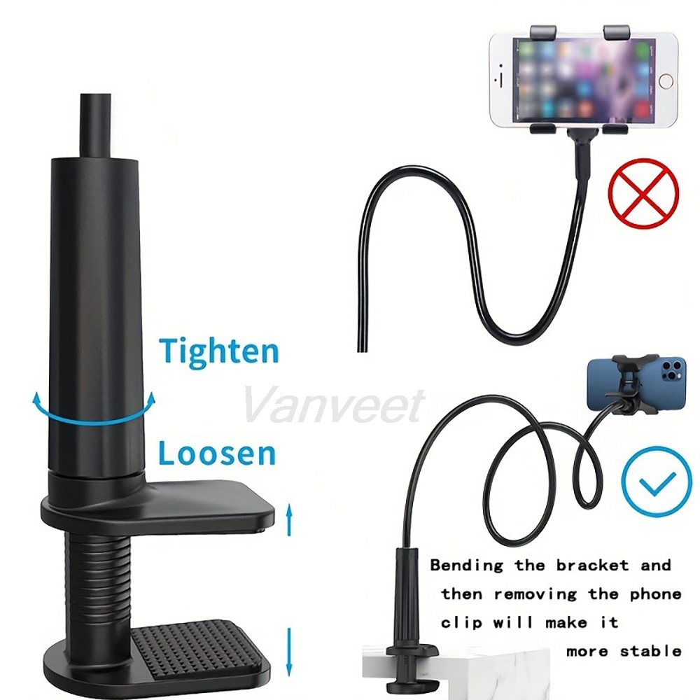 360 °   Soporte Flexible para  - Desk Phone Stand reseña y precio