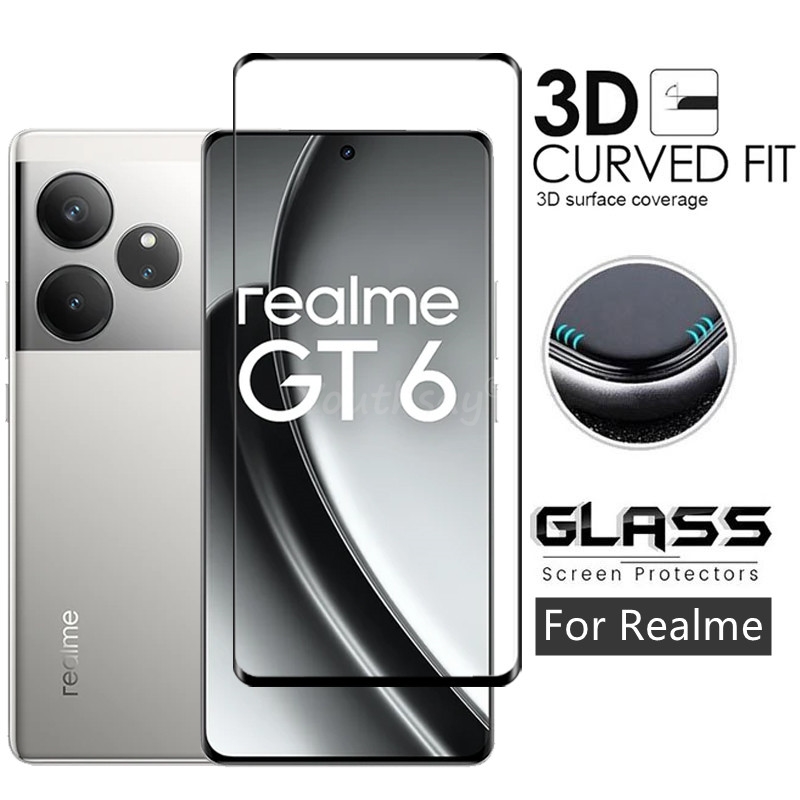 Vidrio de cubierta completa pa - Realme Gt 6 reseña y precio