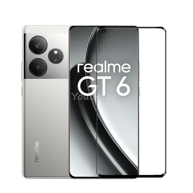 Vidrio de cubierta completa pa - Realme Gt 6 reseña y precio