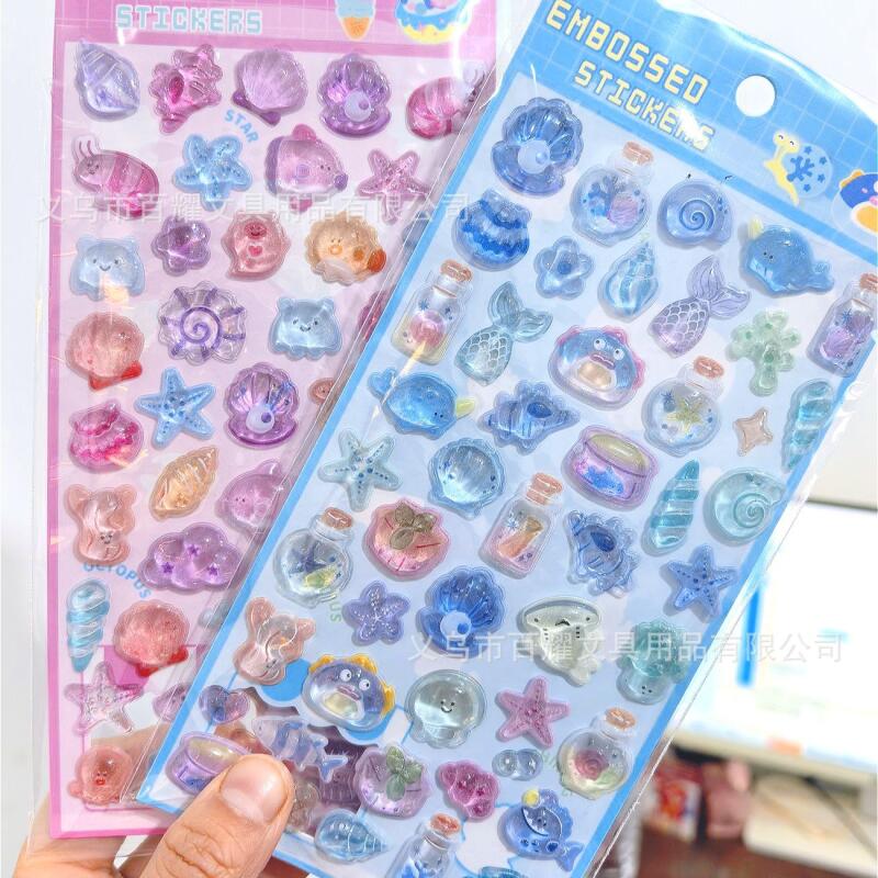 Pegatinas 3D de Conchas Marina - Phone Accessories For Boys reseña y precio