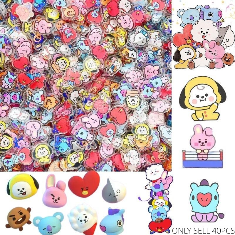 100 Mini Placas Acrílicas BT21 - Phone Accessories Diy reseña y precio
