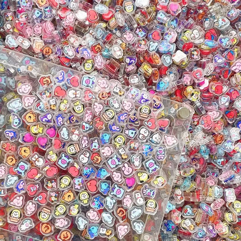 100 Mini Placas Acrílicas BT21 - Phone Accessories Diy reseña y precio