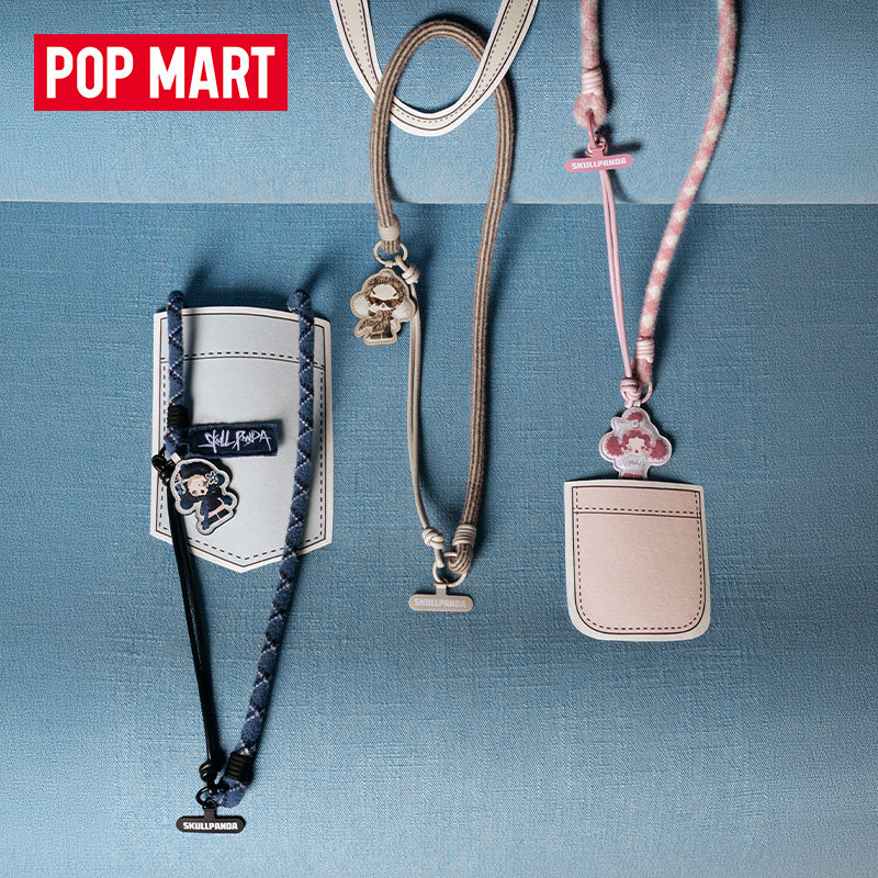 Nuevo POP MART SKULLPANDA Seri - Phone Accessories Popmart reseña y precio