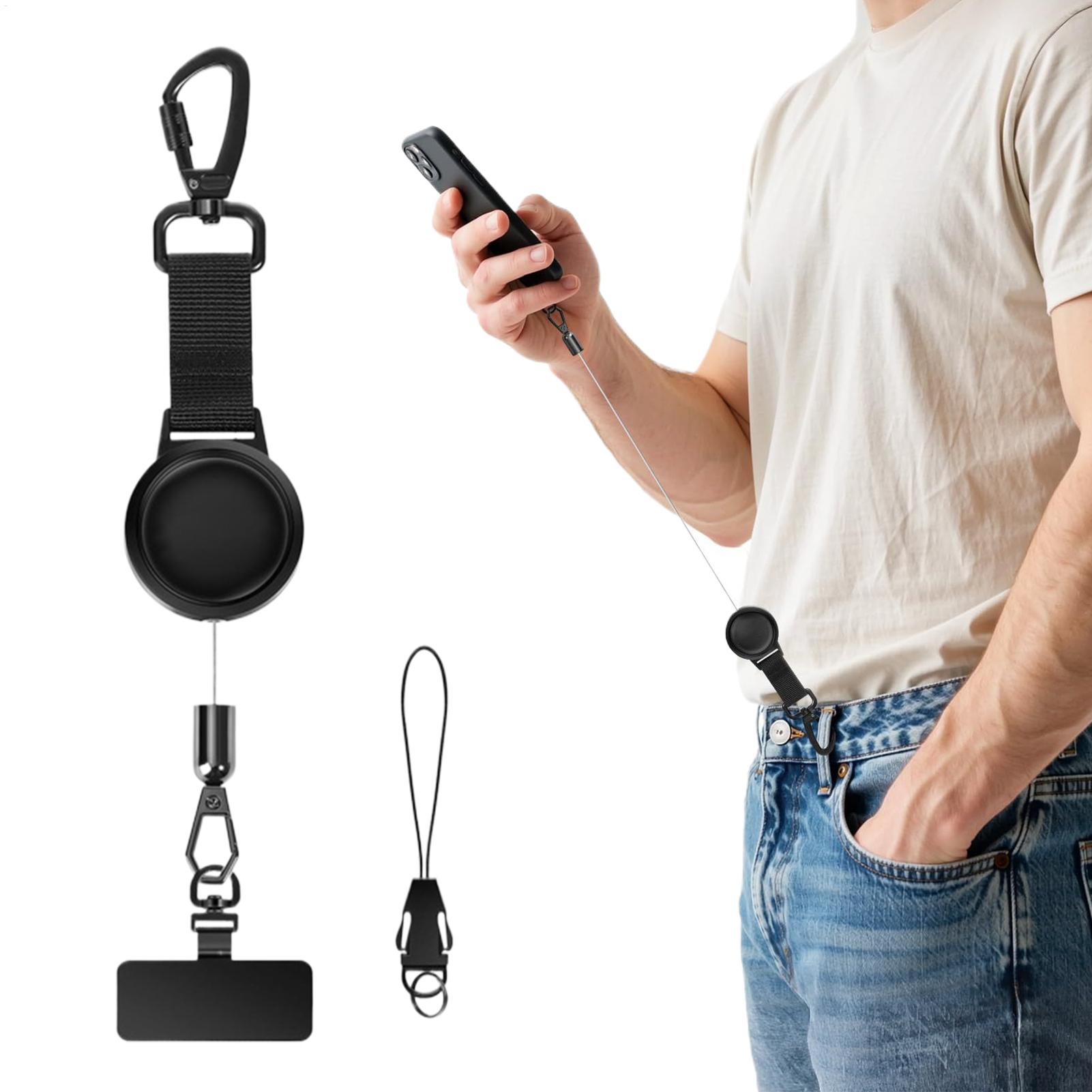 Correa retráctil para teléfono - Lanyard Phone Strap reseña y precio