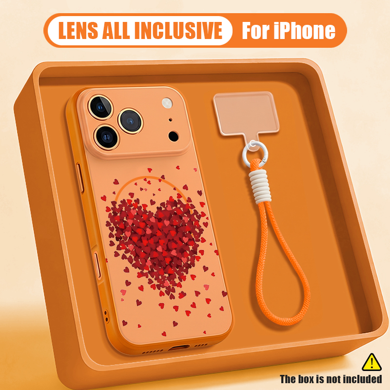 Funda Magnética con Patrón de  - Lanyard Phone Strap reseña y precio